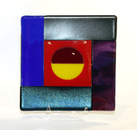 metallic square plate