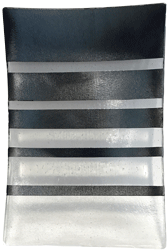 Silver Black platter